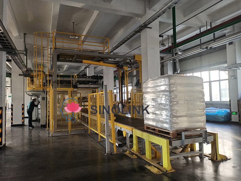 Envolvedora totalmente automática de estiramento de braço rotativo