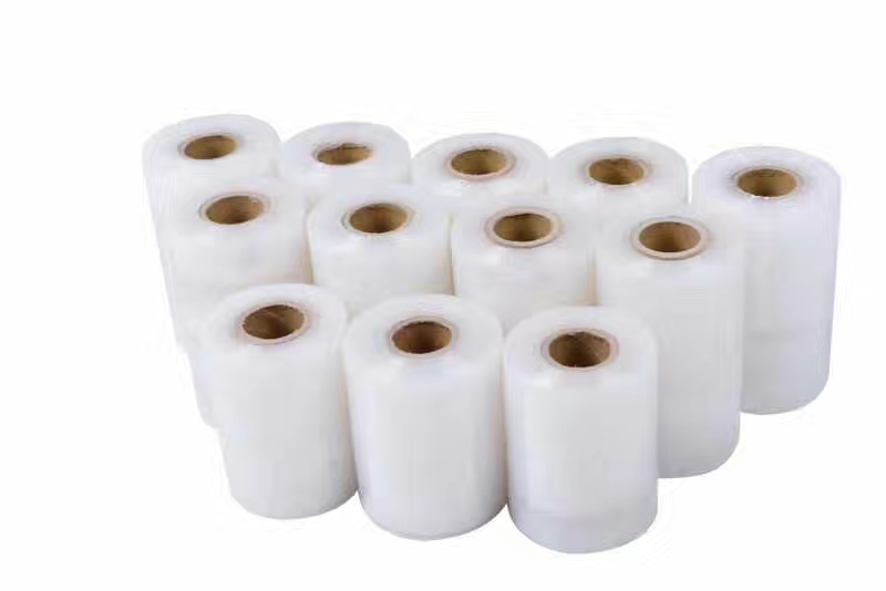 Filme extensível para uso em máquina