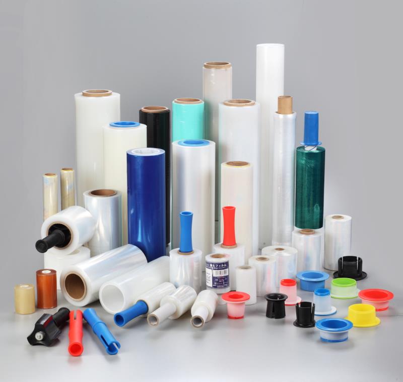 Filme extensível para uso manual