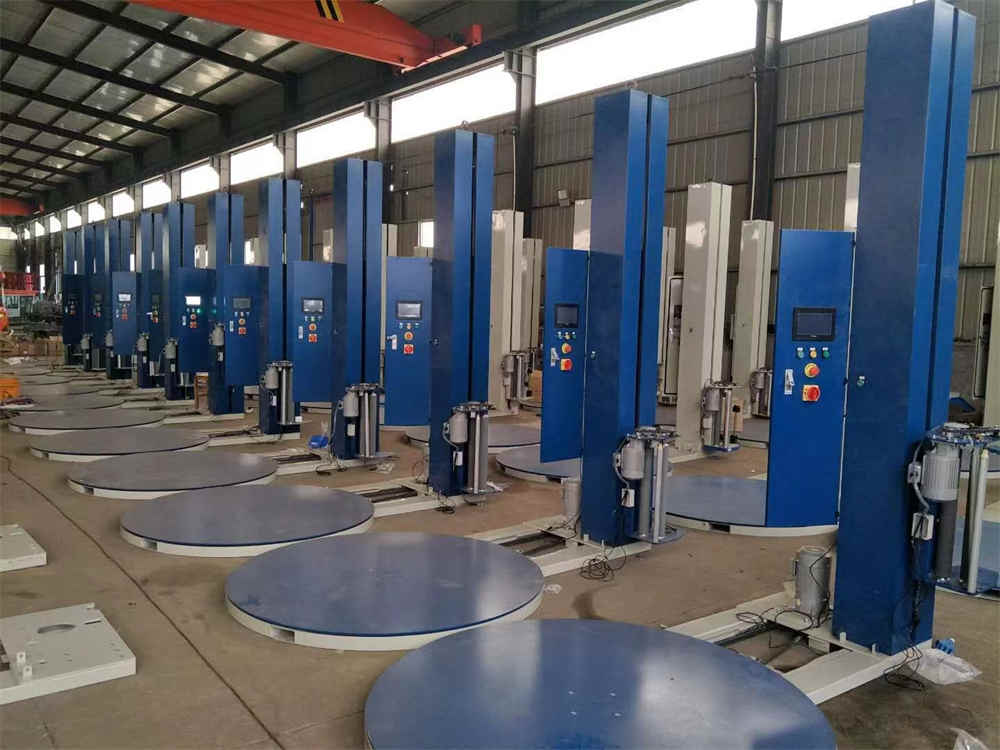 Máquina de embalagem de filme estirável especial