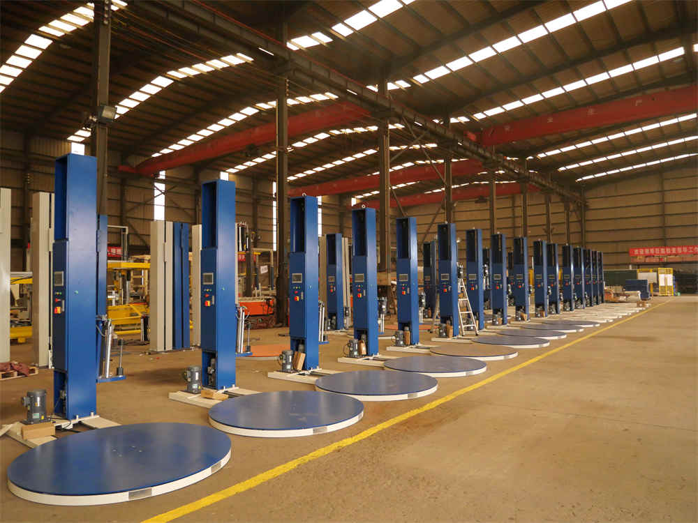 Máquina de embalagem de filme estirável especial