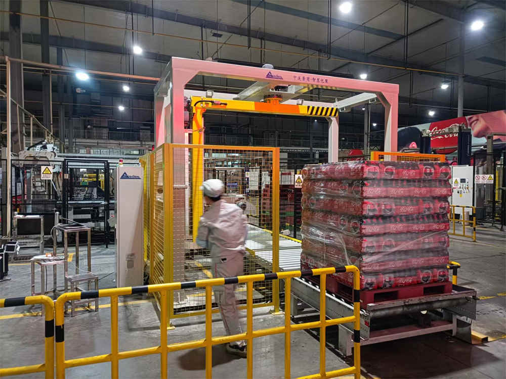 Envoltório de filme estirável de braço giratório ZL1800FZ-PL