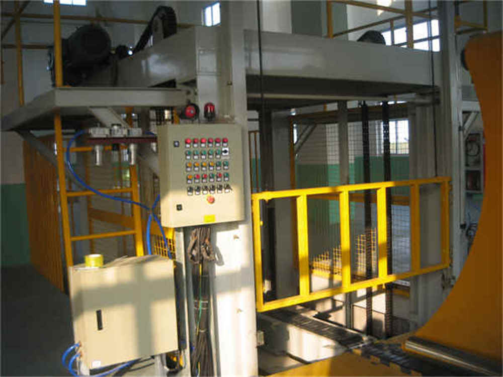 Transportador de elevação vertical de carga pesada não tripulado totalmente automático