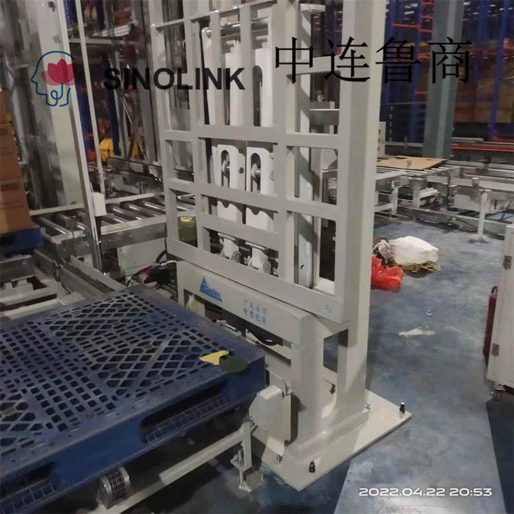 Pusher de separação de carga paletizada totalmente automática