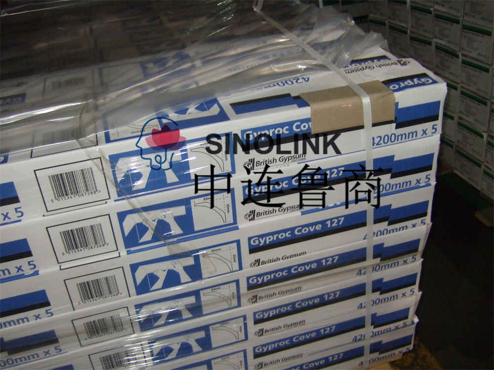 Transportador de correia automático para linhas de gesso ou placa de fio longo