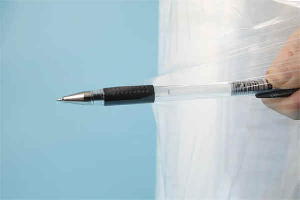 Filme extensível para uso em máquina