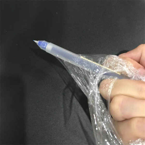 Filme extensível para uso em máquina