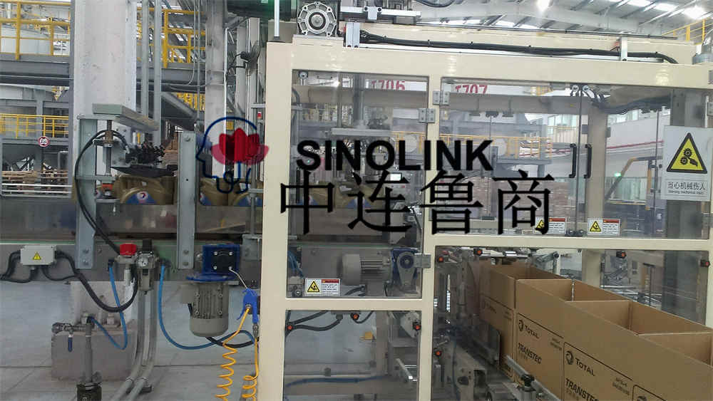 Máquina de embalagem de carga totalmente automática