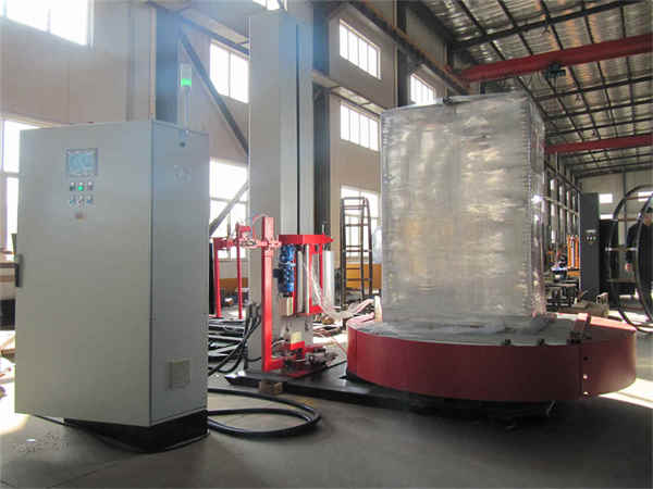 Máquina de embrulhar gira-discos automática completa