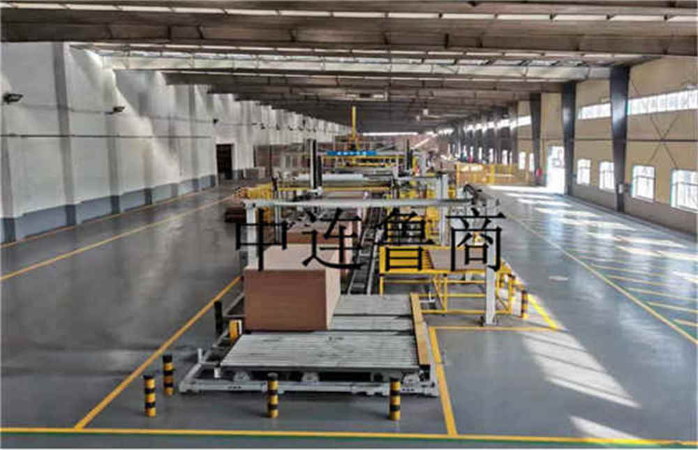 Sistema de embalagem inteligente para tábuas de madeira feitas pelo homem