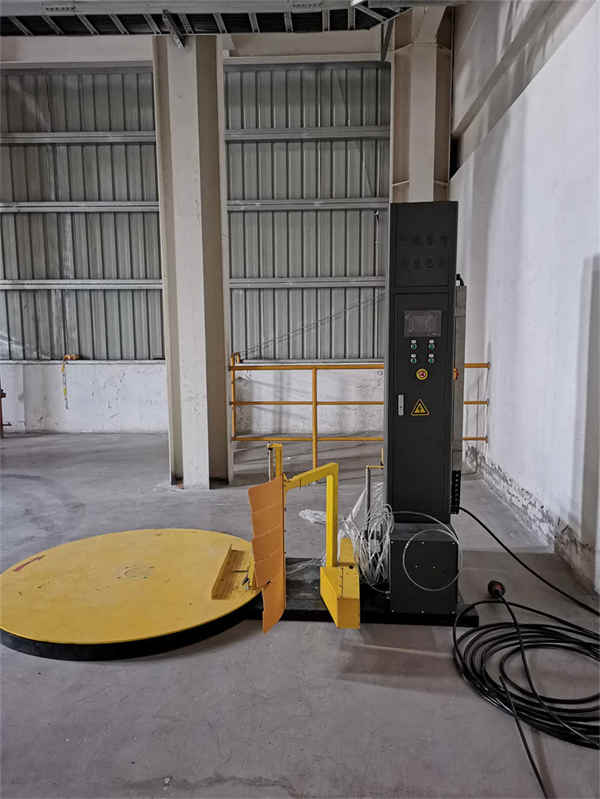 Máquina embaladora de paletes totalmente automática