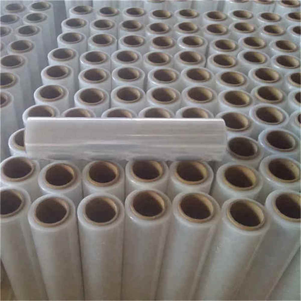 Filme plástico transparente para termoformação LLDPE para uso manual