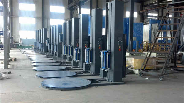 Máquina de embalagem de filme estirável especial