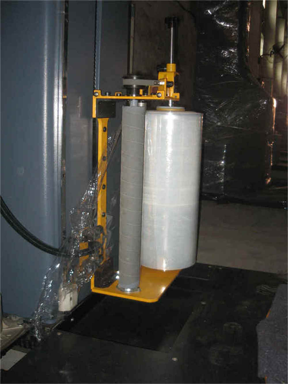 Máquina de embalagem de paletes semi -automática