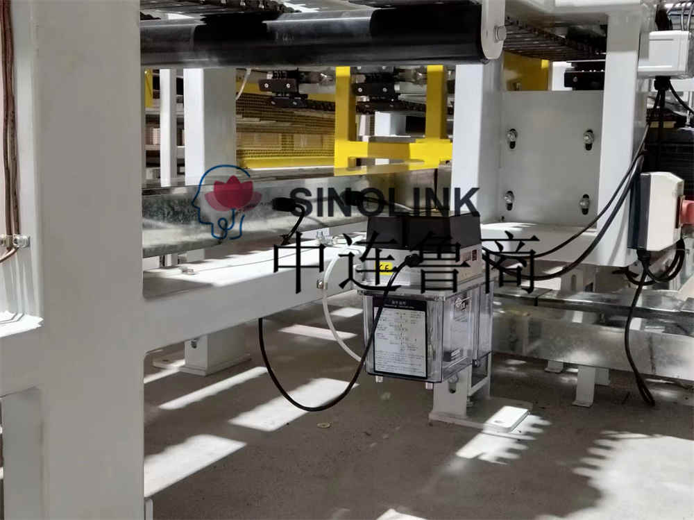 Placa de gesso (placas de construção, placa artificial, etc.) Sistema de embalagem de embalagem totalmente automático de seis lados