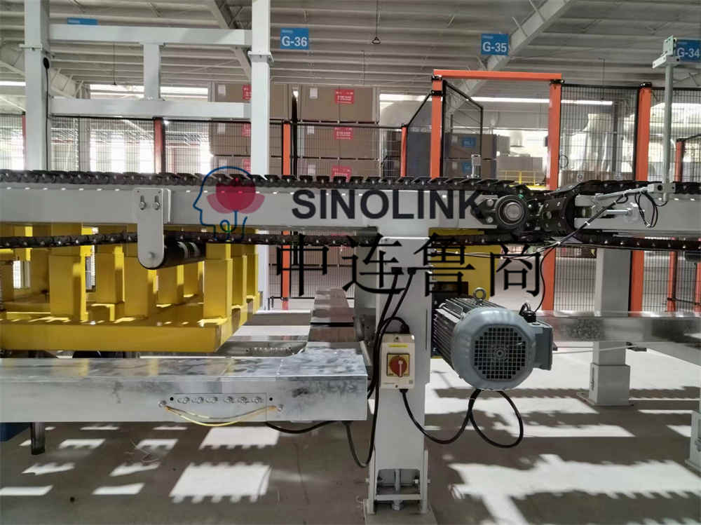 Placa de gesso (placas de construção, placa artificial, etc.) Sistema de embalagem de embalagem totalmente automático de seis lados