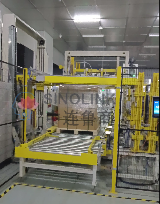 Embalagem fotovoltaica: Cross Strapping + Corner Protectors com embrulho de filme