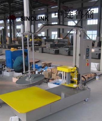 Máquinas de embalagem de alongamento semi -automáticas semi -bandeja