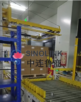 Embalagem fotovoltaica: Cross Strapping + Corner Protectors com embrulho de filme