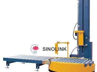 Máquina de embrulhar gira-discos automática completa