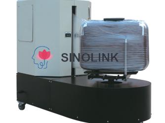 Máquina de embalagem de bagagem