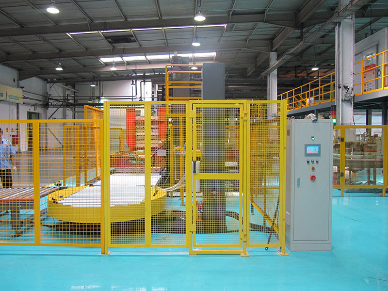 Máquina de embalagem de plataforma giratória totalmente automática Full Automatic Turntable Wrapping Machine