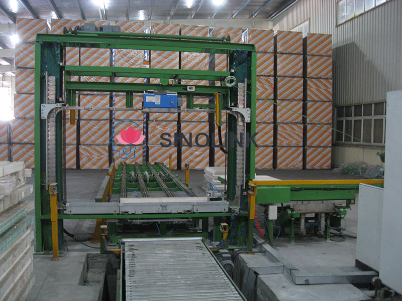 Máquina de cintar automática completa de palete horizontal Horizontal Pallet Full Automatic Strapping Machine