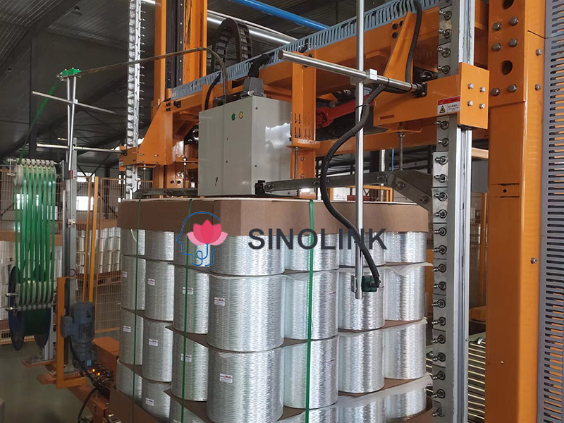 Fully Automatic Vertical Pallet Strapping Machine Fully Automatic Vertical Pallet Strapping Machine