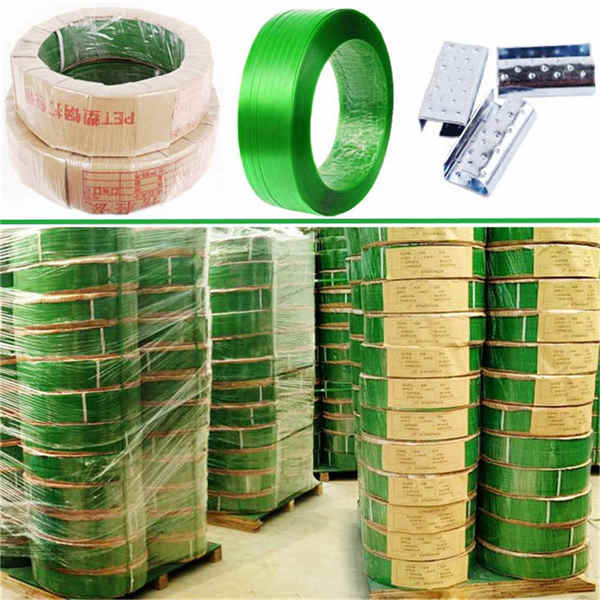 Correia de plástico PET para máquina de cintar automática PET Plastic Strap For Automatic Strapping Machine