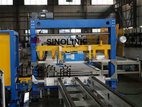 Telha de aço colorida tipo clipe automático (placa de perfil) Materiais de construção Sistema de cintas de blocos de madeira Automatic Clip Type Color Steel Tile (Profile Plate) Building Materials Wooden Blocks Strapping System