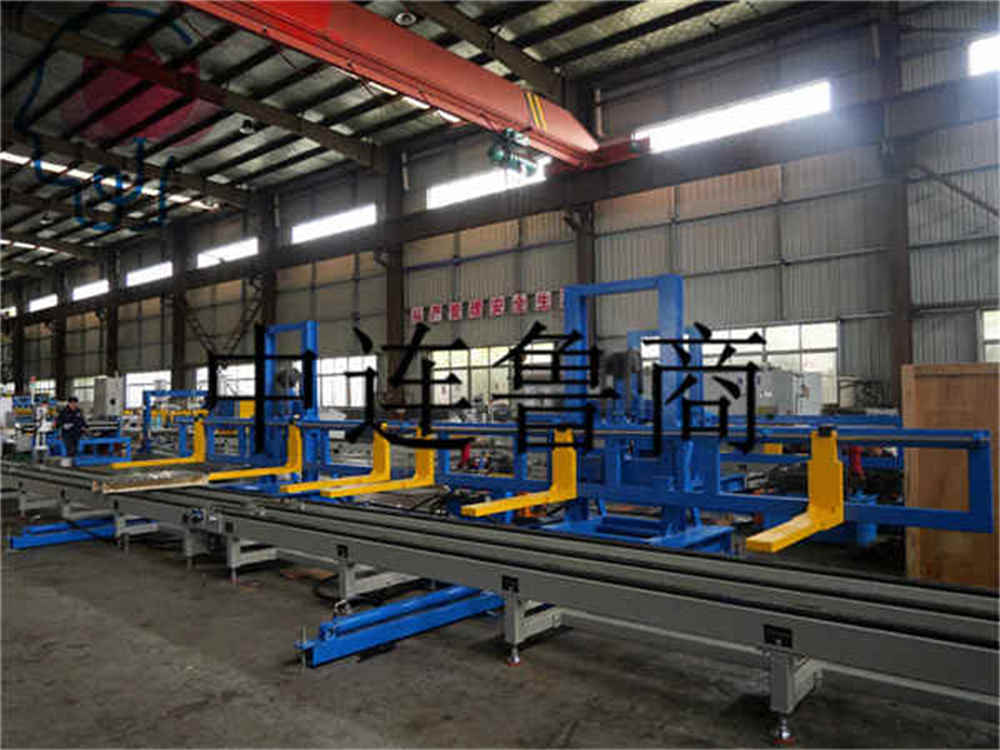 Linha Automática de Embalagens Online para Placas Perfiladas Automatic Online Packaging Line For Profiled Plate