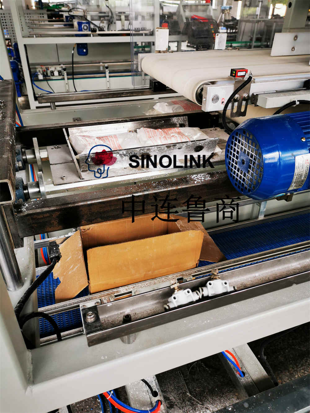 Máquina de embalagem de caixa totalmente automática do tipo de pular Máquina de embalagem de caixa totalmente automática do tipo de pular