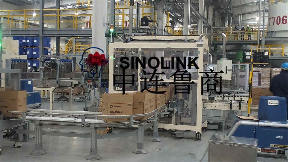 Máquina de embalagem de caixa totalmente automática do tipo de pular Máquina de embalagem de caixa totalmente automática do tipo de pular