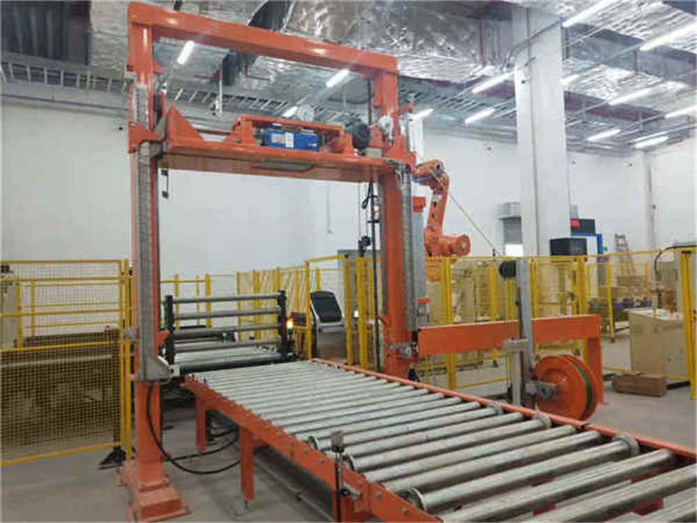 Full Automatic Vertical Pallet Strappers