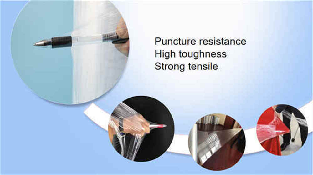 Hot Sales 20um/25um Wrapping PE Hand Use Stretch Film Hot Sales 20um/25um Wrapping PE Hand Use Stretch Film