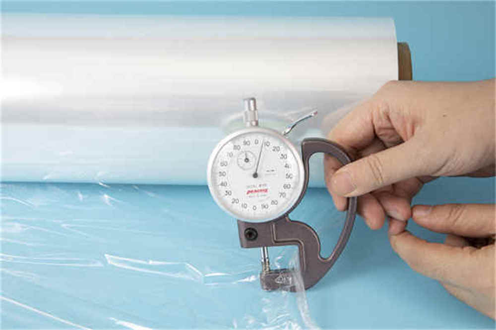 Filme plástico transparente para termoformação LLDPE para uso manual LLDPE Thermoforming Clear Hand Use Plastic Film