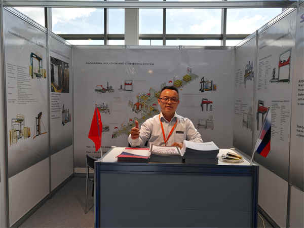 Máquina de embalagem de paletes semi -automática Máquina de embalagem de paletes semi -automática